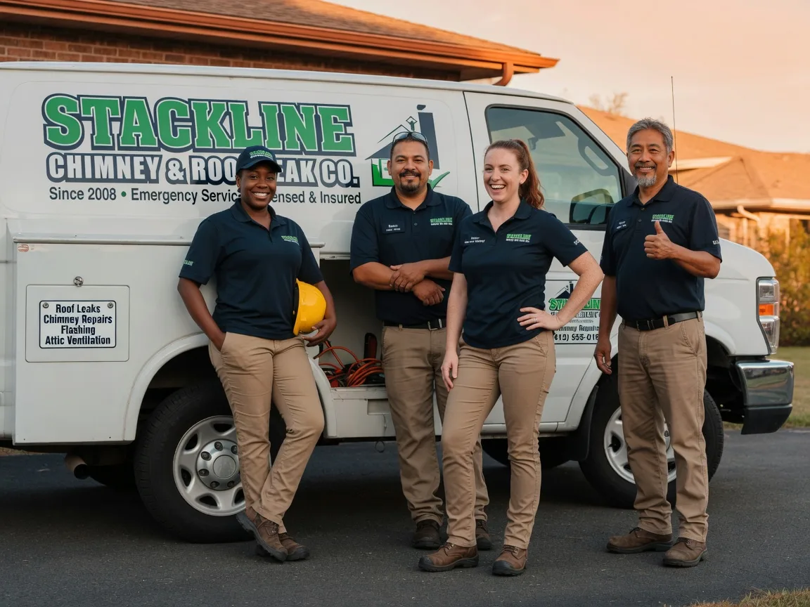 Chimney flashing repair company in Indianola, MS